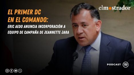 Primer DC en el comando: Eric Aedo anuncia incorporación a equipo de campaña de Jeannette Jara