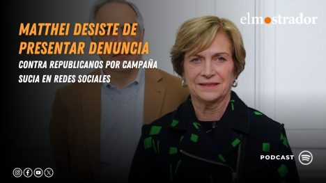 Matthei desiste de presentar denuncia contra Republicanos por campaña sucia por redes sociales