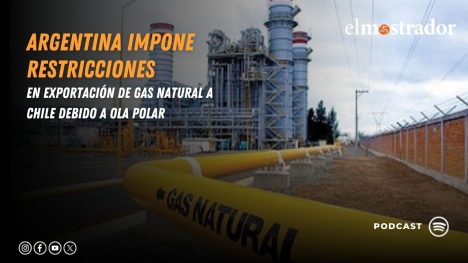 Argentina impone restricciones en exportación de gas natural a Chile debido a ola polar