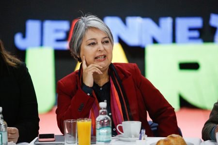 Daniel Manouchehri (PS) : "Jara está rompiendo el muro del 38 % del Apruebo y del 62 % del Rechazo"