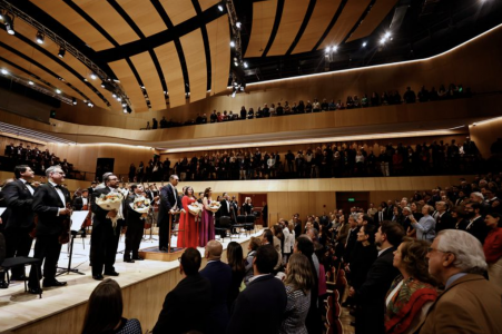 Inauguraron Gran Sala Sinfónica Nacional: "Llevar la cultura más allá de las aulas es hacer patria"