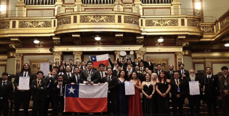 Filarmónica Antena de La Serena gana en el Festival Mundial de Orquestas en Viena
