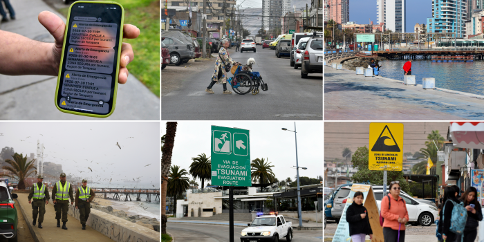Tsunami: evacúan borde costero de Arica y Parinacota, Antofagasta, Coquimbo, Valparaíso y O'Higgins