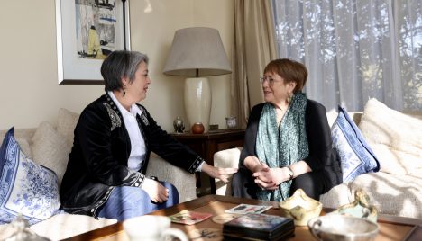 Jeannette Jara sobre Michelle Bachelet: "No va a jugar un rol activo en el comando"