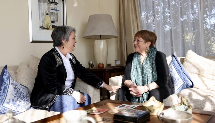 Jeannette Jara sobre Michelle Bachelet: “No va a jugar un rol activo en el comando”