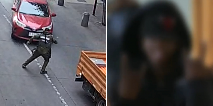 Menor imputado por atropellar a Carabinero realiza burlas y celebra tras quedar en libertad