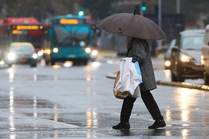 Sistema frontal traerá frío y lluvia a Santiago desde este miércoles