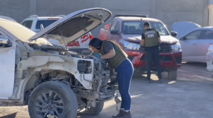 Calama: Miembros de peligrosa banda que acopiaba autos robados en Santiago quedan en prisión