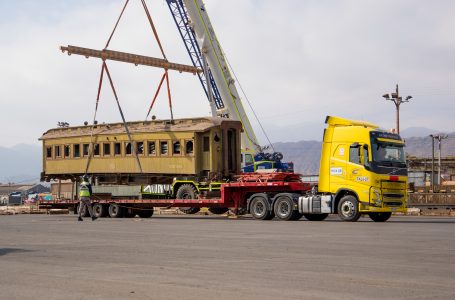 Museo Ferroviario recibe cuatro centenarios coches de pasajeros del Ferrocarril Antofagasta-Bolivia