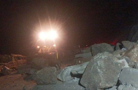 Arica se mantiene aislada por nuevo derrumbe en la Cuesta Chinchorro