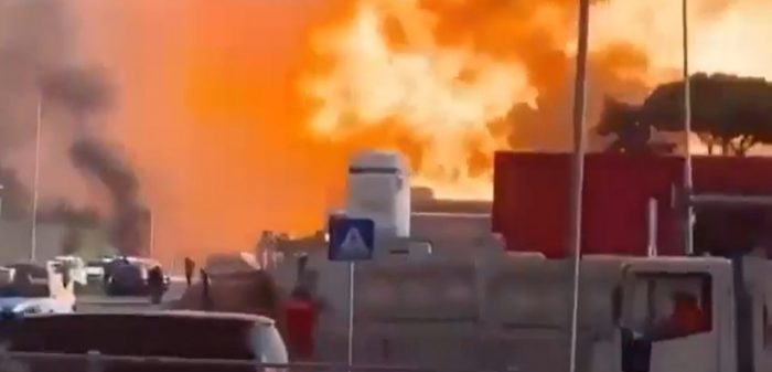 Sube a 45 cifra de heridos por explosión en gasolinera en Roma