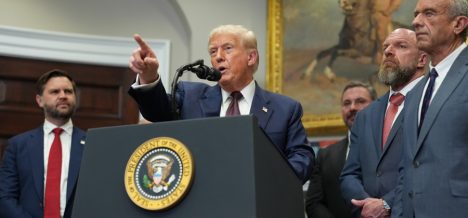 Trump dice que lo de Gaza es "terrible" pero no responde a si lo considera un genocidio