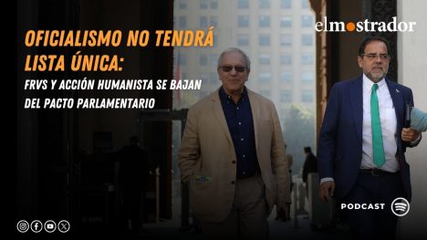 Oficialismo no tendrá lista única: FRVS y Acción Humanista se bajan del pacto parlamentario