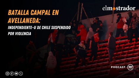 Batalla campal en Avellaneda: Independiente–U de Chile suspendido por violencia