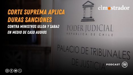 Corte Suprema aplica duras sanciones contra ministros Ulloa y Sabaj en medio de caso Audios