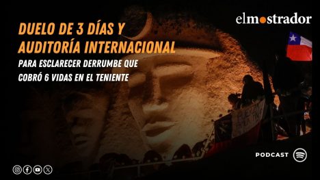 Duelo de 3 días y auditoría internacional para esclarecer derrumbe que cobró 6 vidas en El Teniente
