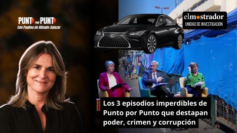 Los 3 episodios imperdibles de Punto por Punto que destapan poder, crimen y corrupción