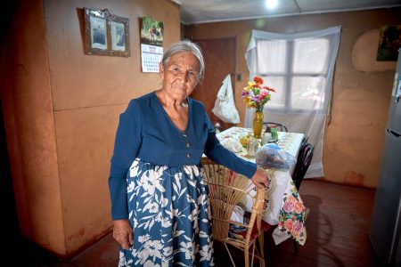 Mirna y su mediagua fiada