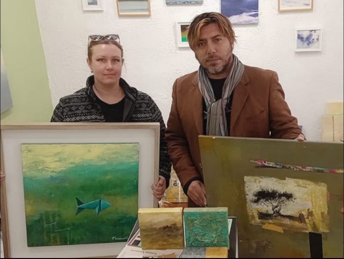 Expo conjunta de Giancarlo Bertini y Tatiana Tarasova en Valparaíso