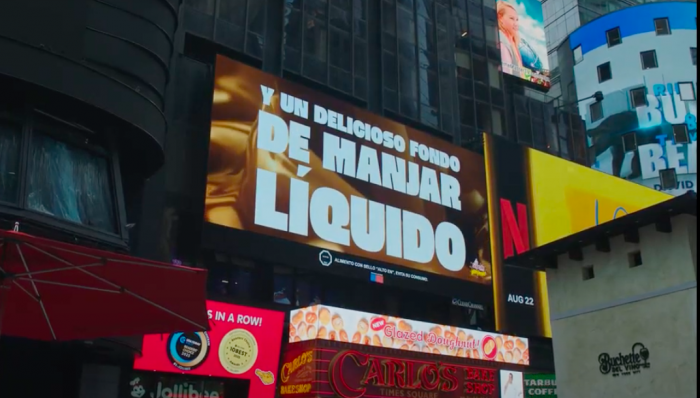Clásico postre chileno anuncia nueva versión con proyección en Times Square
