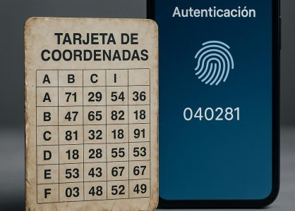 El postergado adiós a las tarjetas de coordenadas: un salto real en la seguridad bancaria