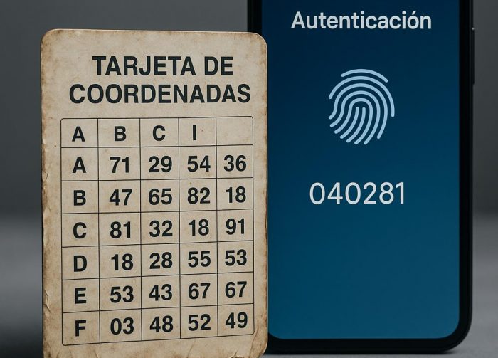 El postergado adiós a las tarjetas de coordenadas: un salto real en la seguridad bancaria