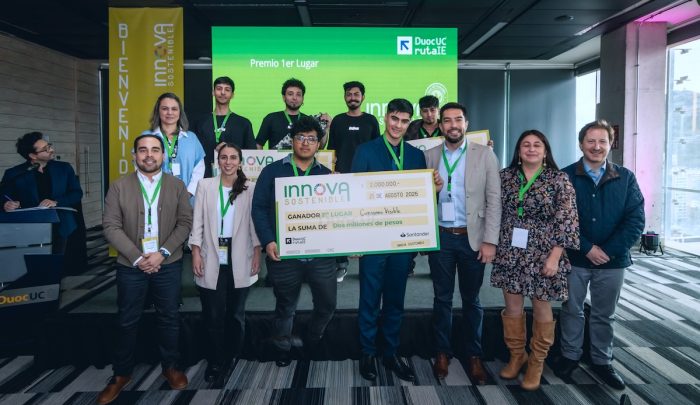 Consumo eléctrico, polvo en minería y plástico reciclado: ganadores del Torneo Innova Sostenible