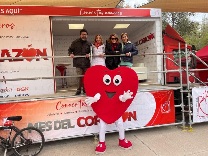 Mes del Corazón: camión móvil dará exámenes gratuitos en Santiago para prevenir infartos