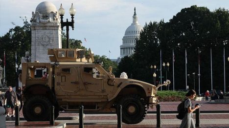 ¿Por qué quiere Trump a los militares en Washington?