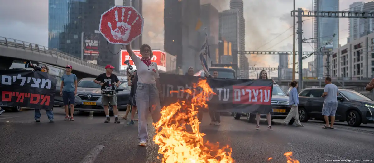 Manifestantes en Israel urgen acuerdo sobre rehenes