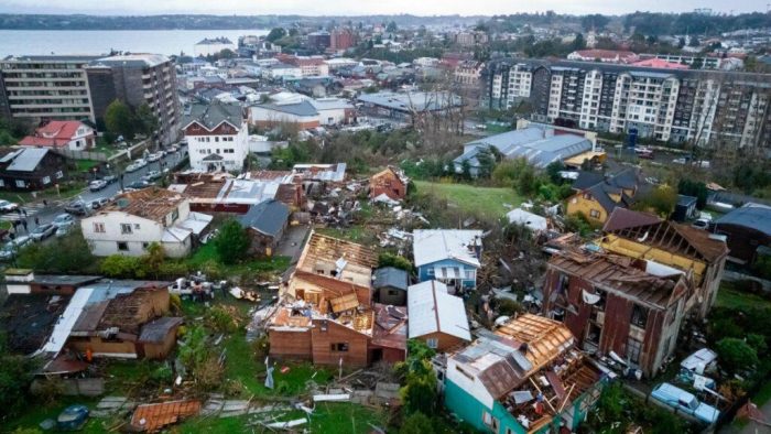 Tornados no estarían catalogados como una amenaza climática en Chile
