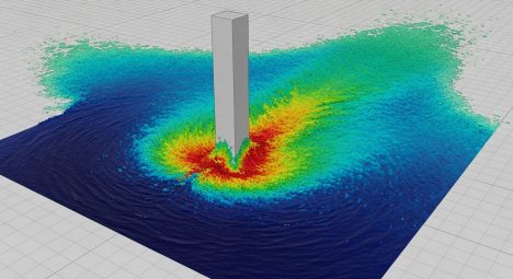 Olas de tsunamis provocan vórtices que generan socavones que ponen en peligro la edificación costera