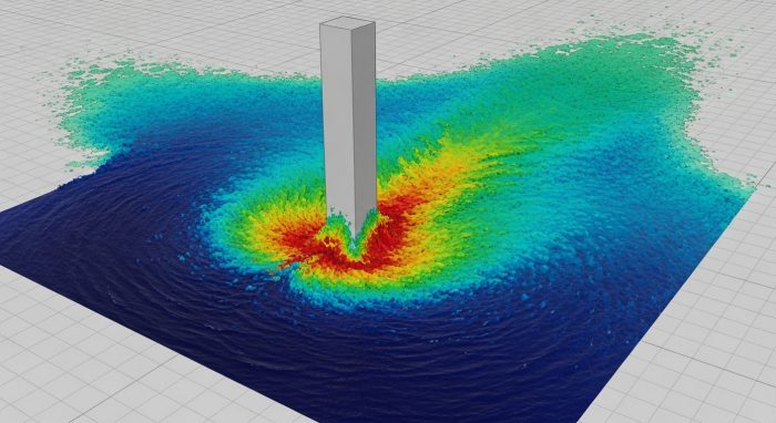 Olas de tsunamis provocan vórtices que generan socavones que ponen en peligro la edificación costera