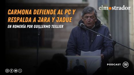 Carmona defiende al PC y respalda a Jara y Jadue en romería por Guillermo Teillier