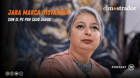 Jara marca distancia con el PC por caso Jadue