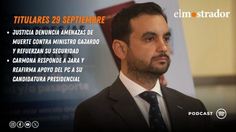 Justicia denuncia amenazas de muerte contra ministro Gajardo y refuerzan su seguridad
