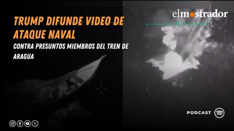 Trump difunde video de ataque naval contra presuntos miembros del Tren de Aragua