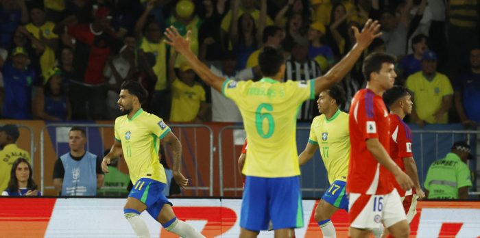 Chile se hunde en las Eliminatorias: colista absoluto tras caer 3-0 ante Brasil en el Maracaná