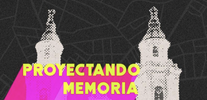 Delight Lab ilumina el casco histórico de Santiago con archivos del Museo de la Memoria y los DDHH