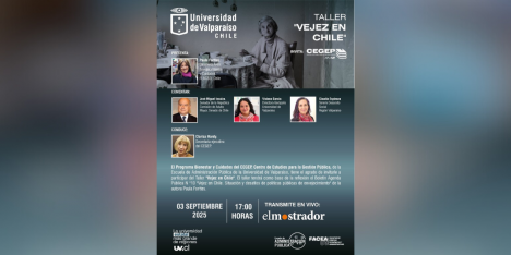 Taller "Vejez en Chile": desafíos y políticas públicas para un envejecimiento digno