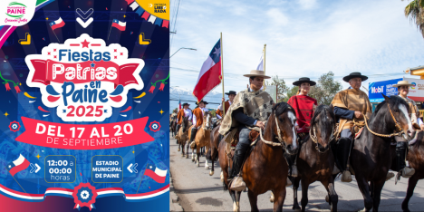 Fiestas Patrias en Paine 2025: revisa la programación, artistas y actividades para celebrar este año