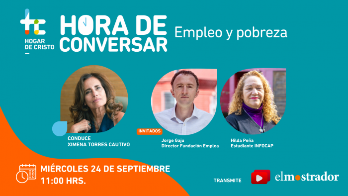 Hora de conversar: Jorge Gaju e Hilda Peña conversan sobre empleo y pobreza