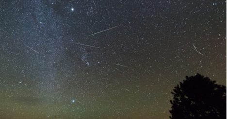 Octubre traerá un espectáculo de lluvias de meteoros en el cielo chileno y mundial