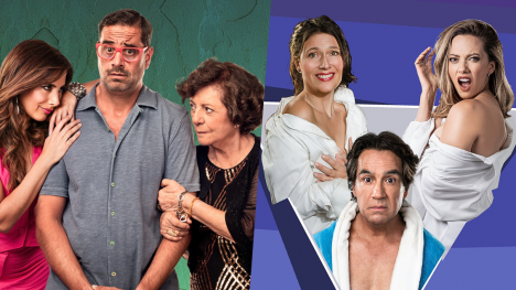 Catalina Olcay y Christian Zúñiga llegan con exitosas comedias a Teatro Mori