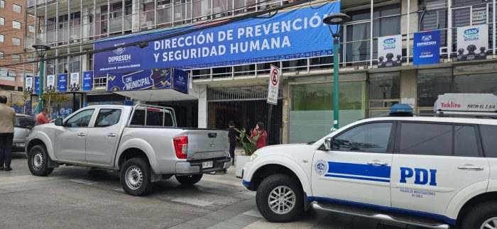 Operativo anticorrupción en Seremi de Bienes Nacionales de Arica deja al menos 10 detenidos