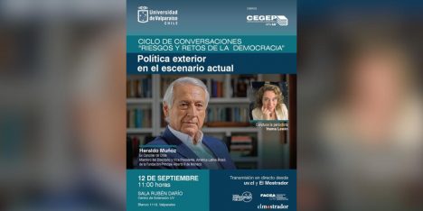 Política exterior en el escenario actual con Heraldo Muñoz