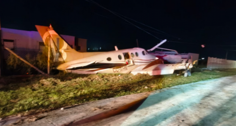 Cuatro heridos tras caer avioneta en condominio en la región de O'Higgins