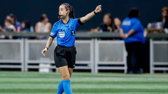 Una sola mujer entre 18 árbitros: Katia García, la única árbitra en el Mundial Sub-20