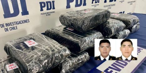PDI detiene a 2 policías peruanos por tráfico de ketamina en Arica