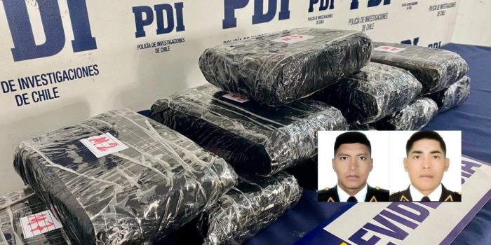 PDI detiene a 2 policías peruanos por tráfico de ketamina en Arica